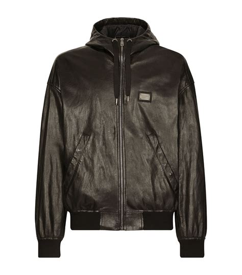 dolce gabbana leather jacket mens|dolce gabbana jacket for men.